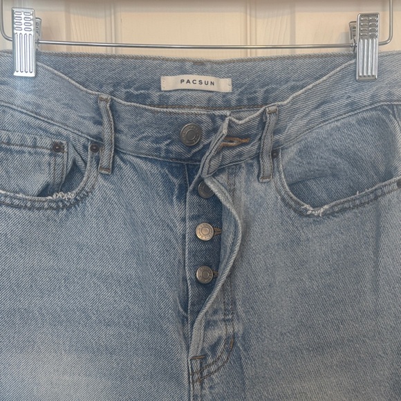 PacSun Light Blue High Rise Jeans - Picture 3 of 5